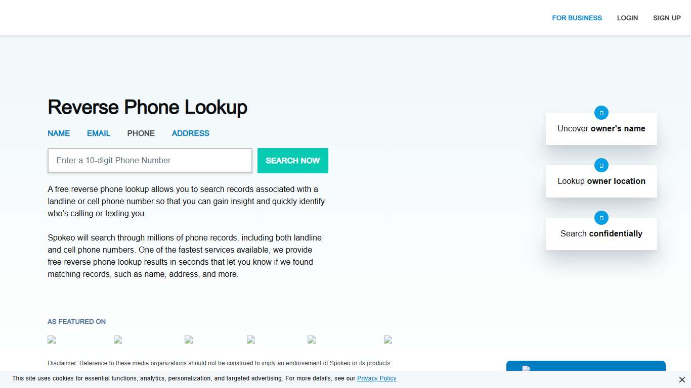 Reverse Phone Lookup Phone Number Search - Spokeo